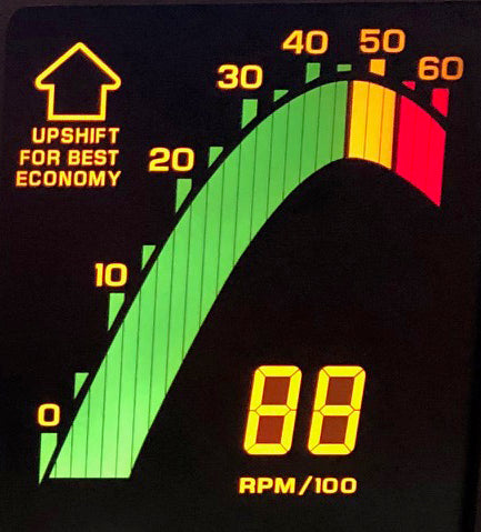 1986 Corvette Tachometer LCD Panel (New)