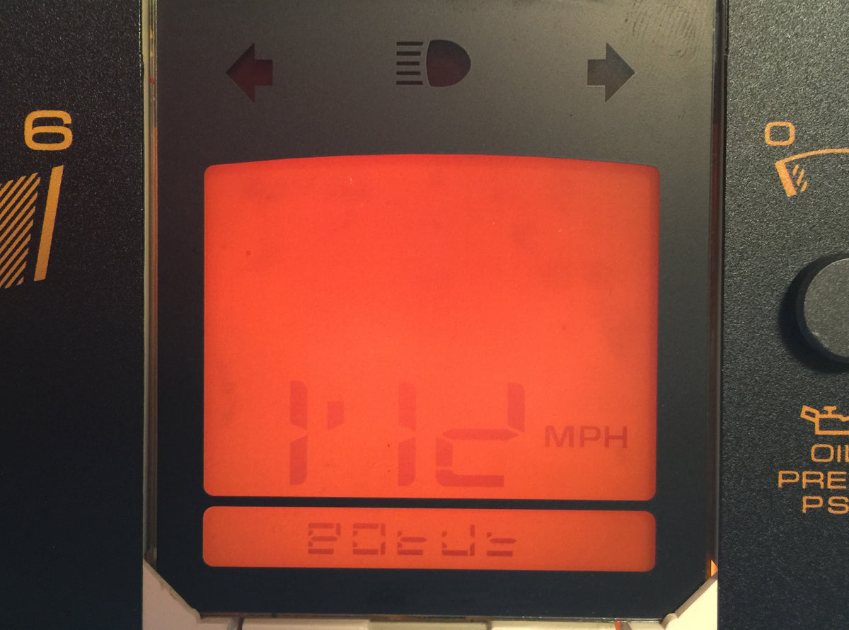 BENET Corvette C4 84-89 LCD Polarizing Film Kit - Repair Sun-Faded Instrument Cluster Displays