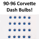 1990-1996 Corvette Instrument Panel Bulb Kit Complete
