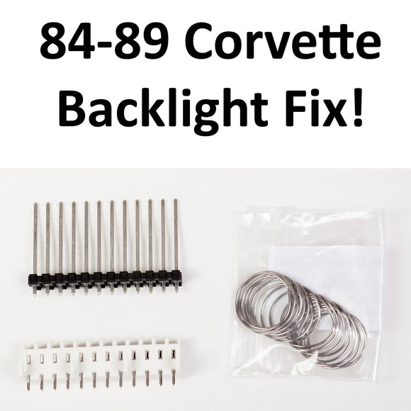 1984-1989 Corvette Backlighting / Board Connector Repair Kit