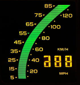 1984 Corvette Speedometer LCD (New)