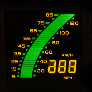 1985-1989 Corvette Speedometer LCD (New)