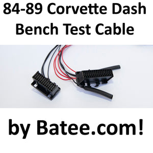 1984-1989 Corvette Digital Cluster Bench Test Power Cable v2