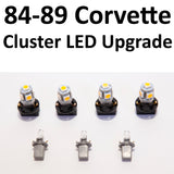 1984-1989 Corvette Instrument Panel LED Replacement Bulb Kit Complete