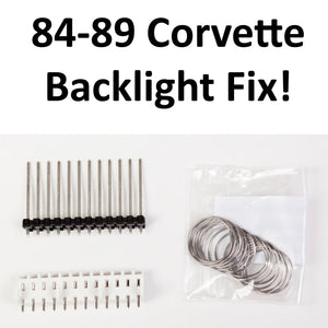 1984-1989 Corvette Backlighting / Board Connector Repair Kit