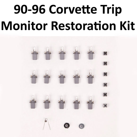 1990-1996 Corvette Digital Information Center Trip Monitor Restoration Kit